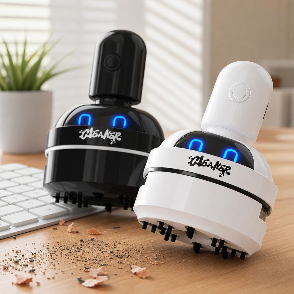 Mini Desktop Vacuum Cleaner For Eraser Dust - Penyedot Debu Mini Portabel Berbentuk Kartun