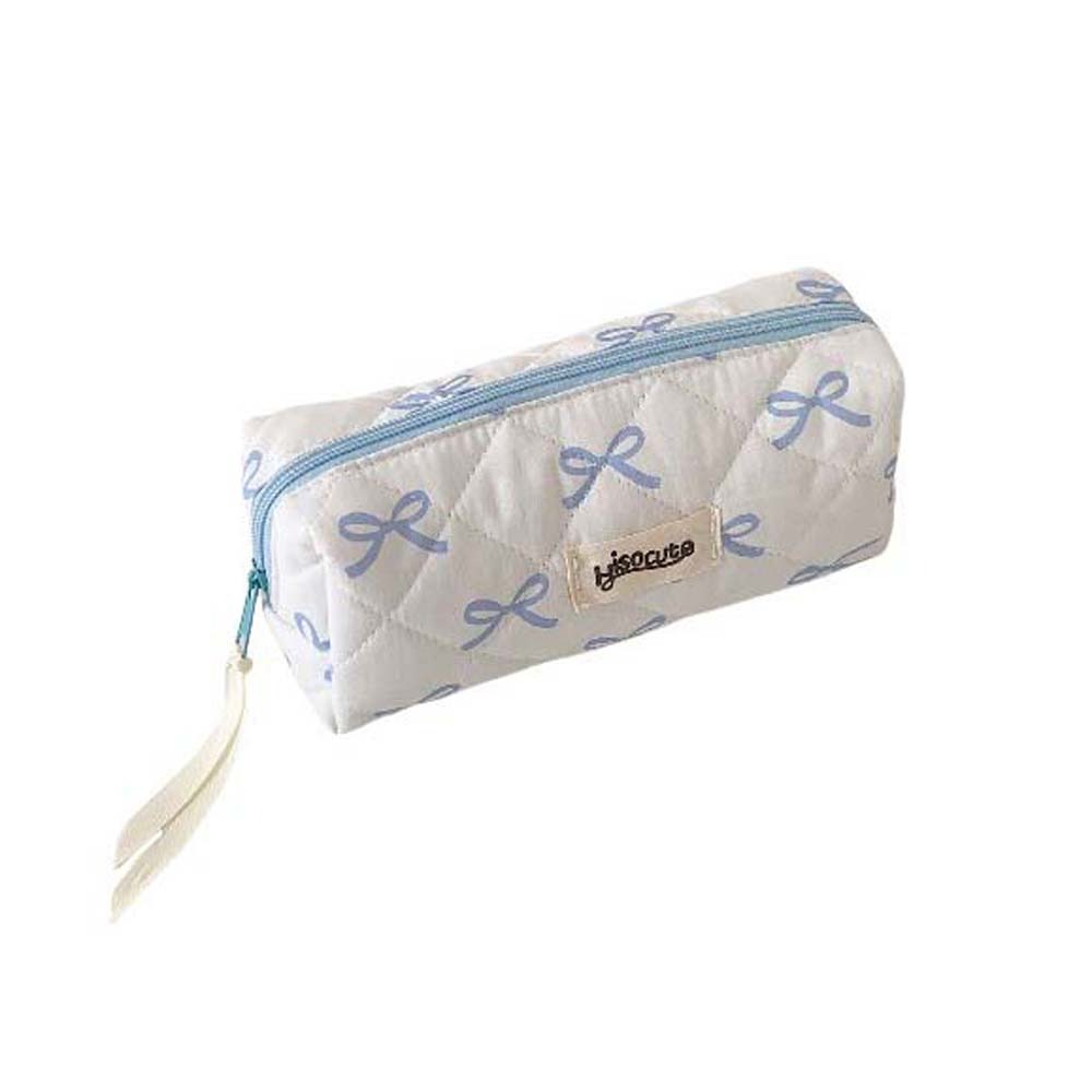 Aesthetic Large Pencil Case Pouch - Tas Alat Tulis Berbentuk Pita, Penyimpanan