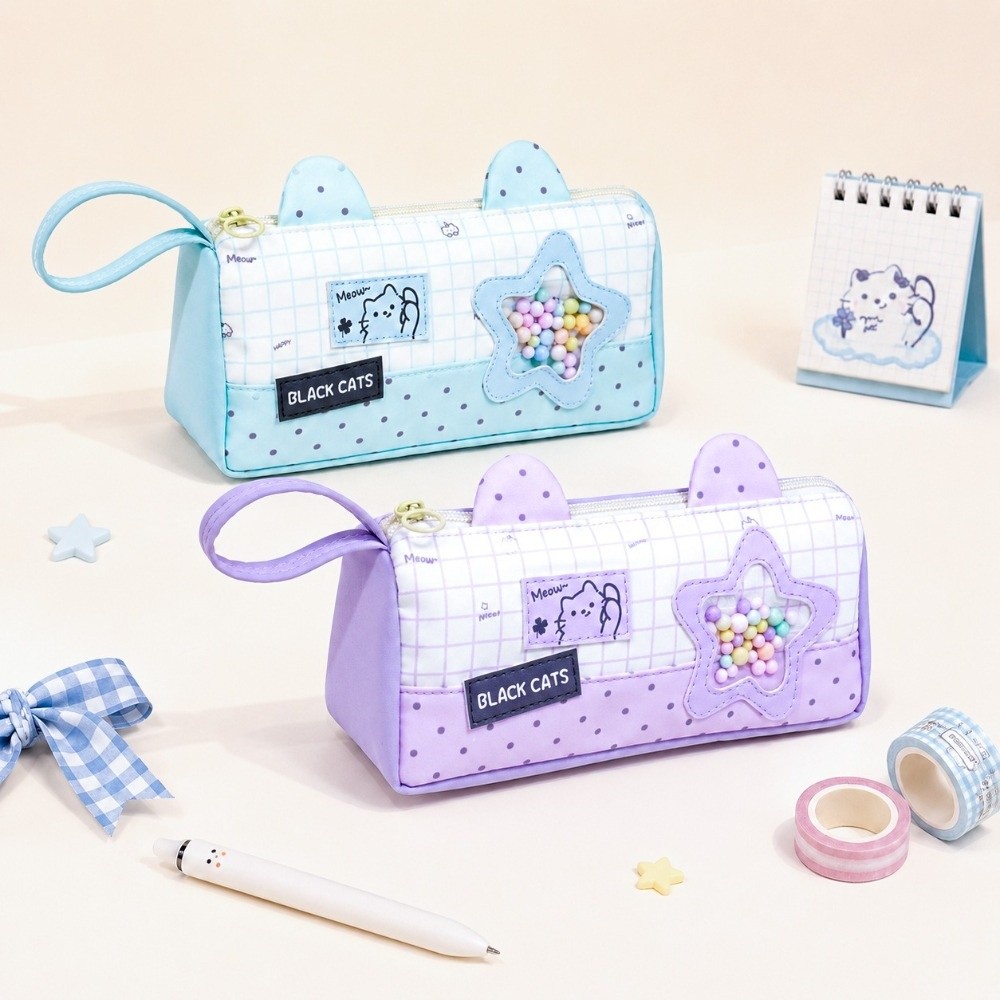 Kotak Pensil Berkapasitas Besa - Aesthetic Large Pencil Case Pouch ulasan dan harga