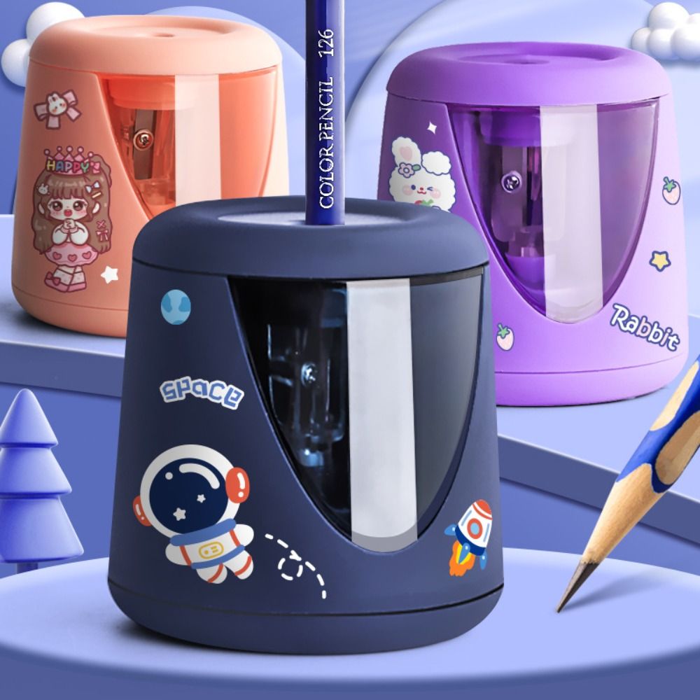 Perlengkapan Sekolah Baterai/U - Electric Pencil Sharpener Usb ulasan dan harga