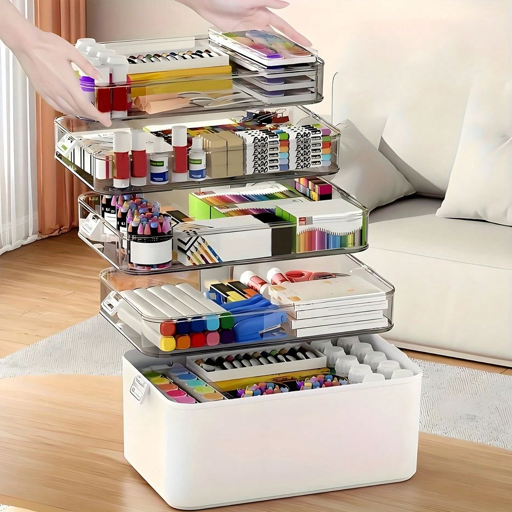Organizer Obat Multi-Layer Tra - Stationery ulasan dan harga